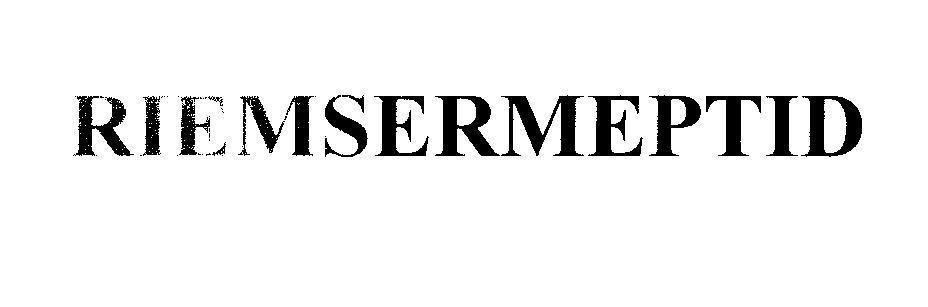 Mẫu nhãn hiệu RIEMSERMEPTID