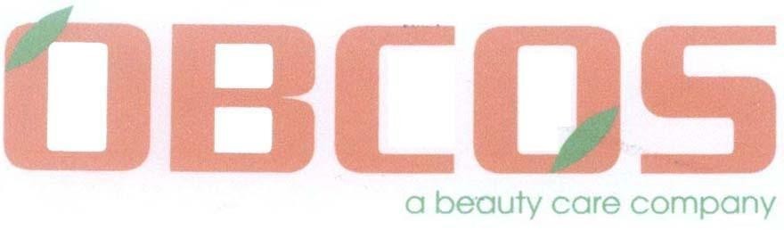 Mẫu nhãn hiệu OBCOS a beauty care company