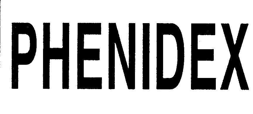 Mẫu nhãn hiệu PHENIDEX