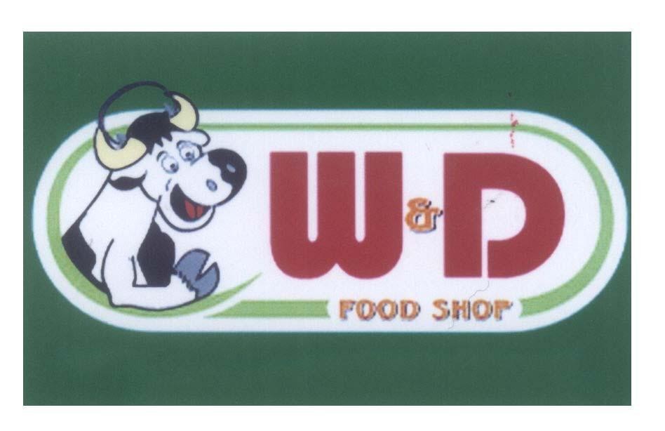 Mẫu nhãn hiệu W & D FOOD SHOP