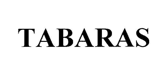 Mẫu nhãn hiệu TABARAS