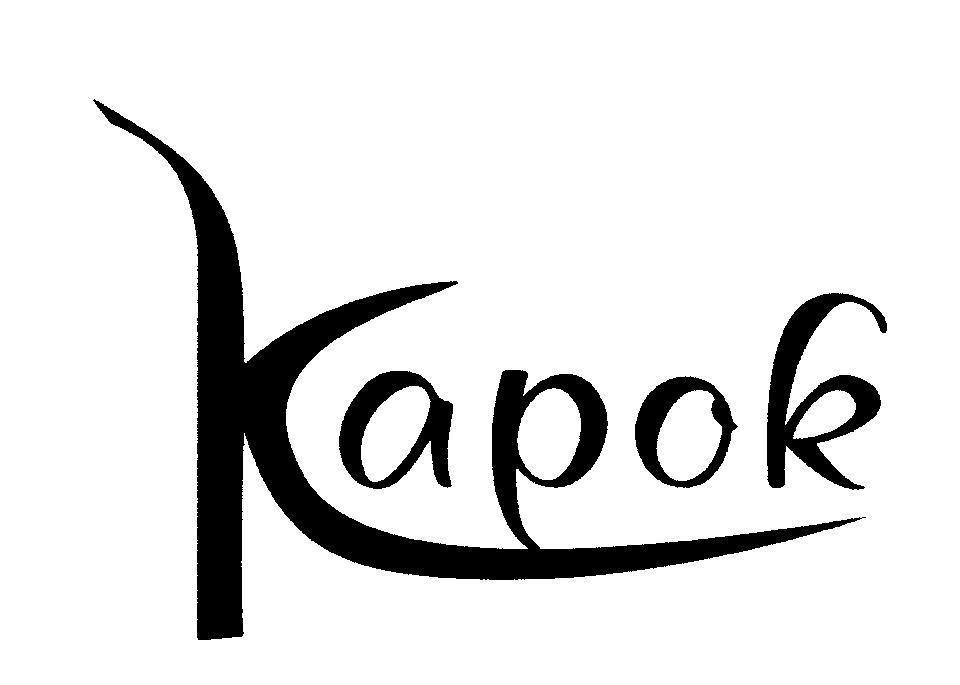 Mẫu nhãn hiệu Kapok