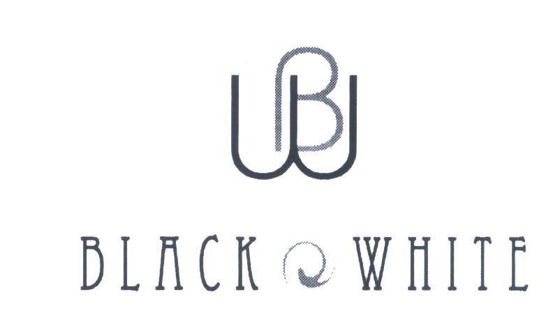 Mẫu nhãn hiệu W B BLACK & WHITE