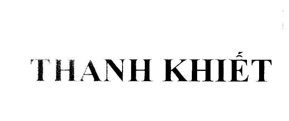 Mẫu nhãn hiệu Thanh Khiết