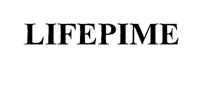 Mẫu nhãn hiệu LIFEPIME