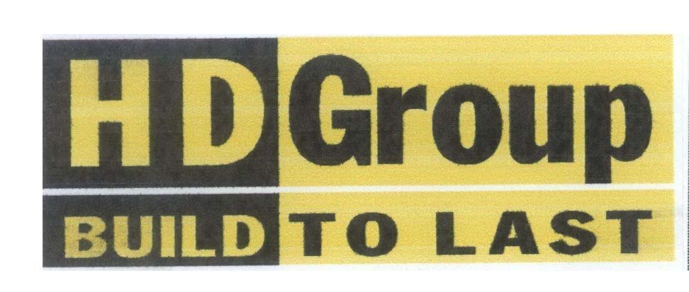 Mẫu nhãn hiệu HD Group BUILD TO LAST