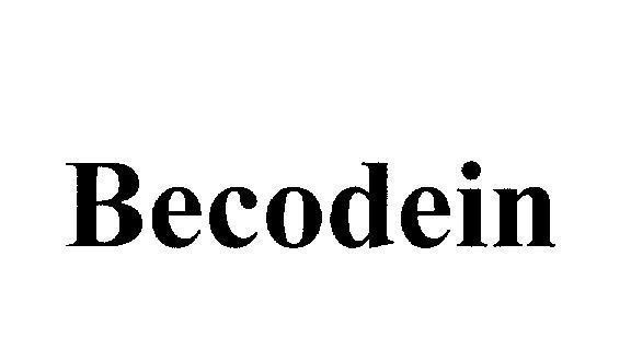 Mẫu nhãn hiệu Becodein