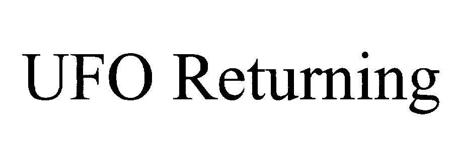 Mẫu nhãn hiệu UFO Returning