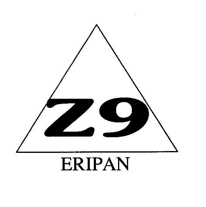Mẫu nhãn hiệu Z9 ERIPAN