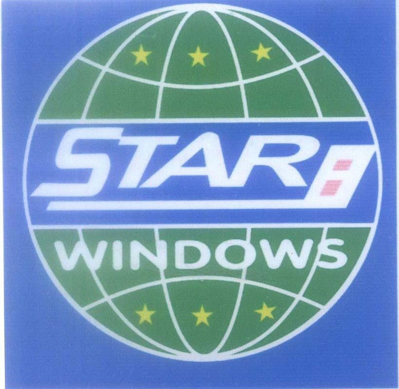 Mẫu nhãn hiệu STAR WINDOWS