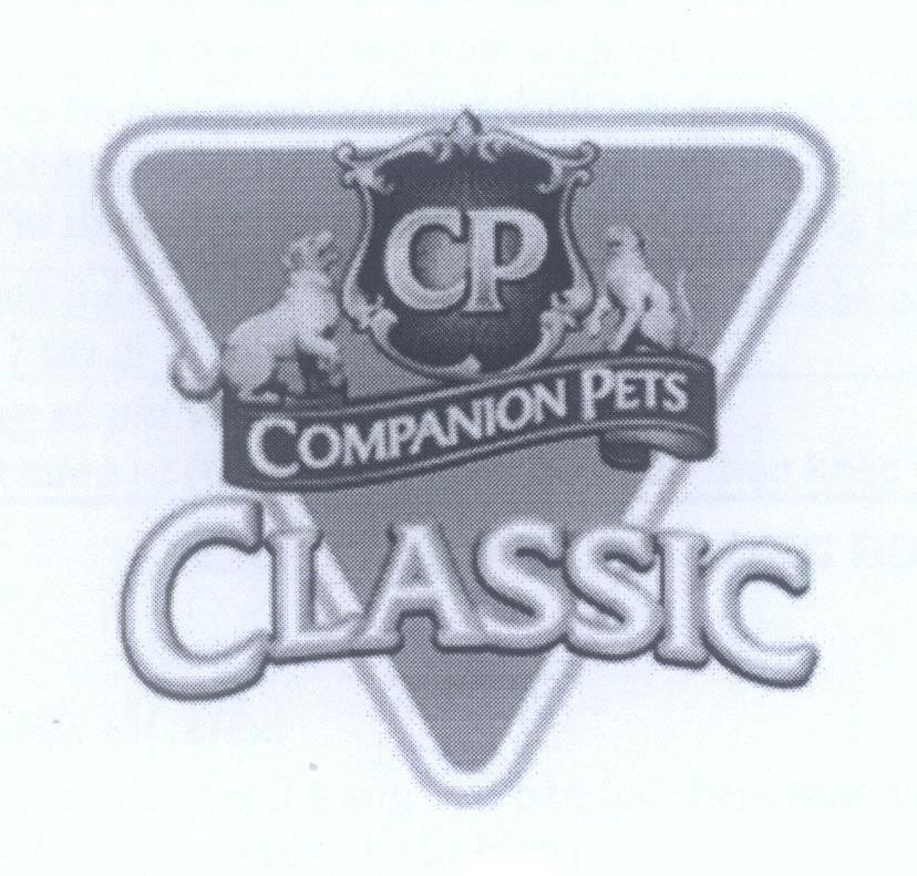 Mẫu nhãn hiệu CP COMPANION PETS CLASSIC