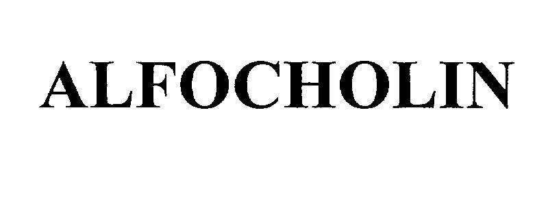 Mẫu nhãn hiệu ALFOCHOLIN