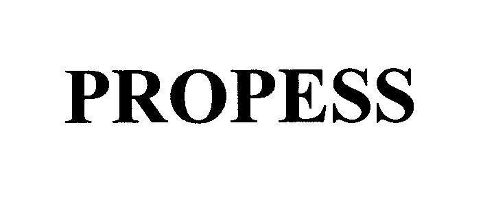 Mẫu nhãn hiệu PROPESS