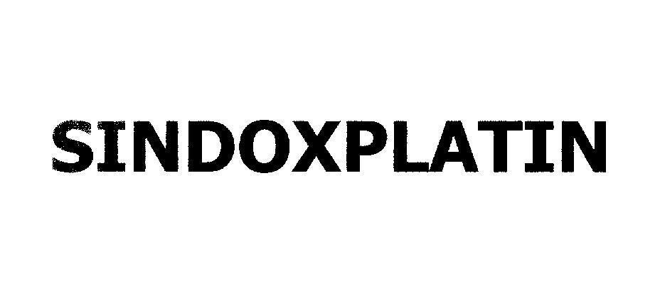 Mẫu nhãn hiệu SINDOXPLATIN
