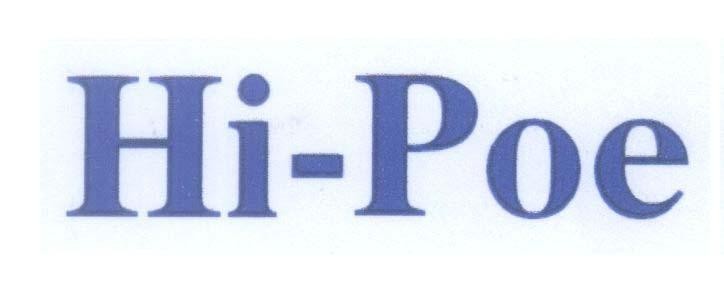Mẫu nhãn hiệu Hi-Poe