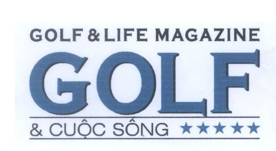 Mẫu nhãn hiệu GOLF & LIFE MAGAZINE GOLF & Cuộc Sống