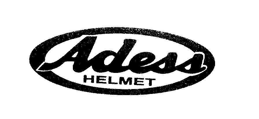 Mẫu nhãn hiệu Adess HELMET