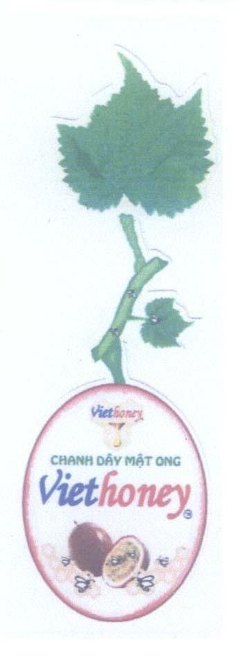 Mẫu nhãn hiệu Chanh Dây Mật Ong viethoney