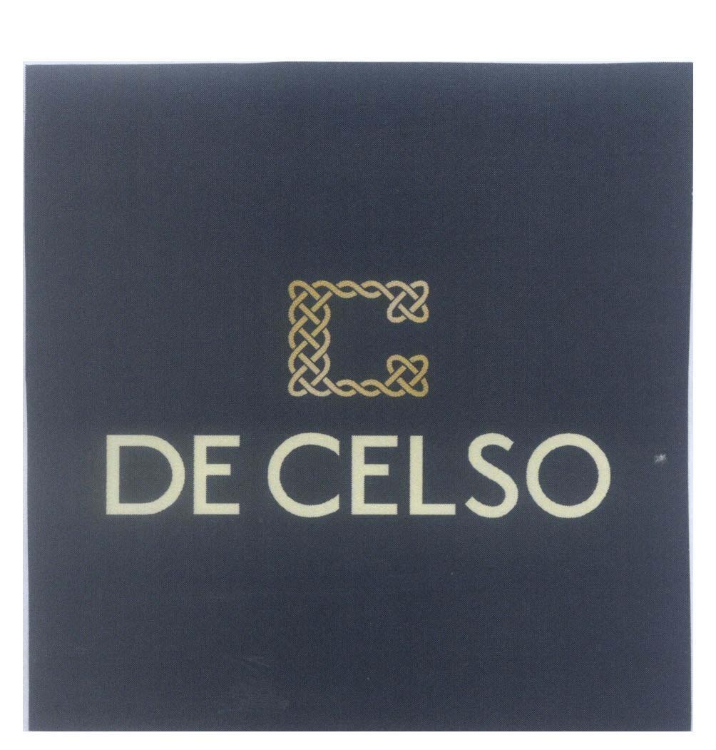 Mẫu nhãn hiệu C DE CELSO