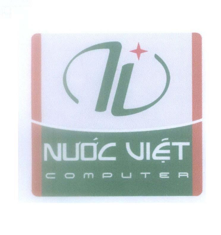 Mẫu nhãn hiệu NV Nước Việt COMPUTER