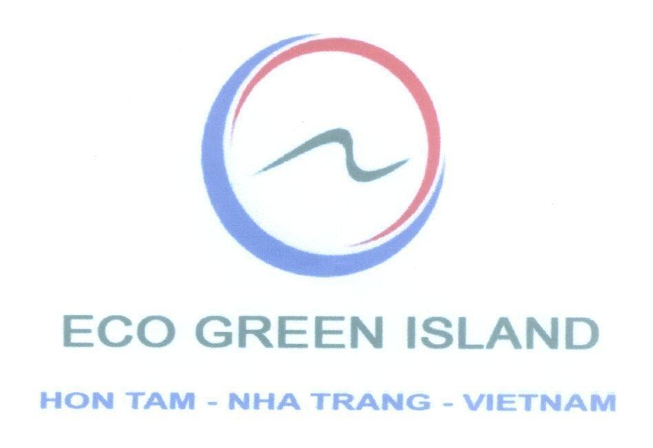Mẫu nhãn hiệu ECO GREEN ISLAND HON TAM - NHA TRANG - VIETNAM