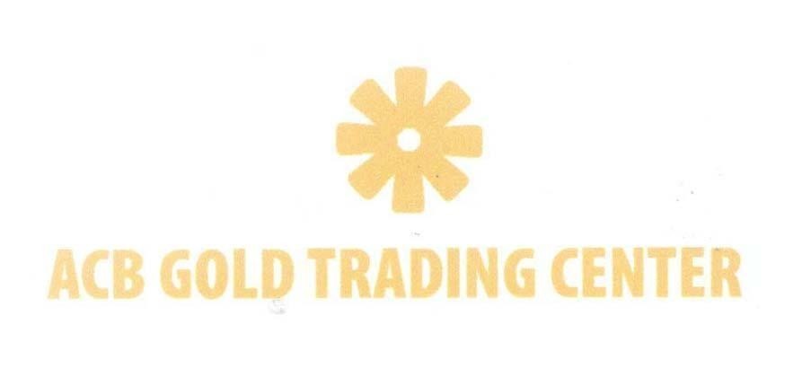 Mẫu nhãn hiệu ACB GOLD TRADING CENTER
