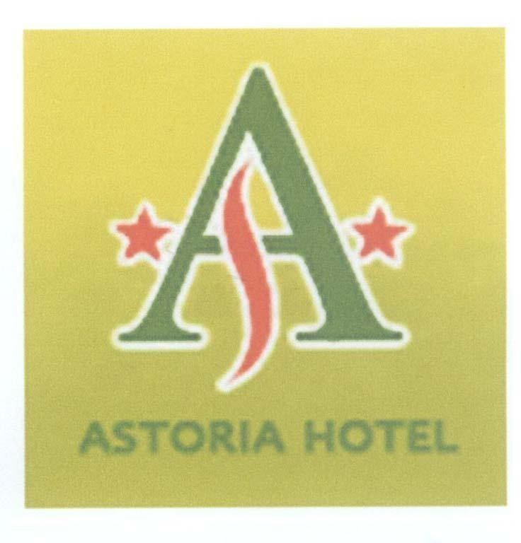 Mẫu nhãn hiệu A S ASTORIA HOTEL