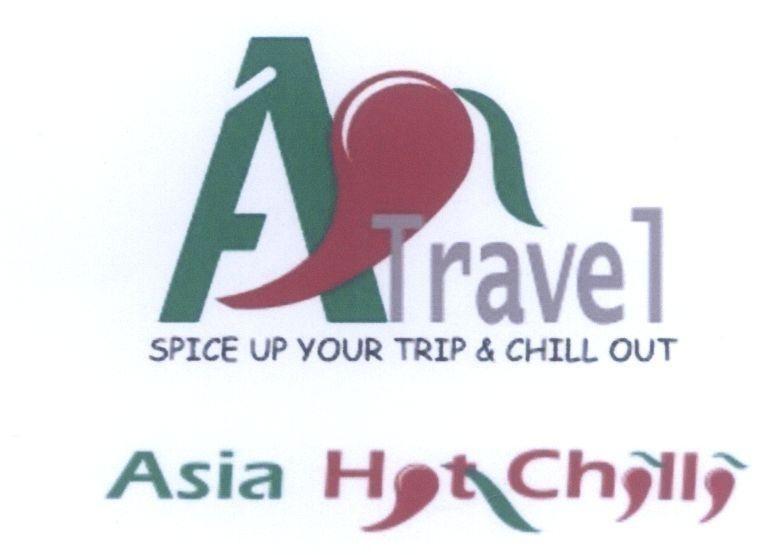 Mẫu nhãn hiệu A Travel SPICE UP YOUR TRIP & CHILL OUT Asia Hot Chilli