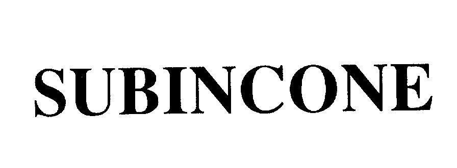 Mẫu nhãn hiệu SUBINCONE