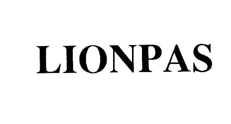 Mẫu nhãn hiệu LIONPAS