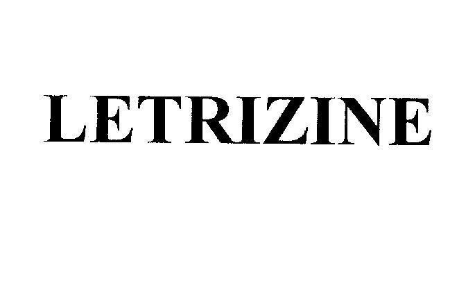 Mẫu nhãn hiệu LETRIZINE