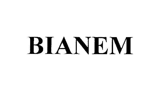 Mẫu nhãn hiệu BIANEM