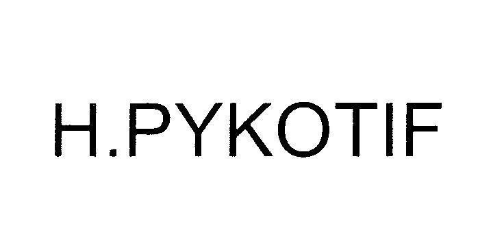 Mẫu nhãn hiệu H.PYKOTIF