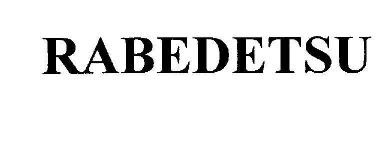 Mẫu nhãn hiệu RABEDETSU