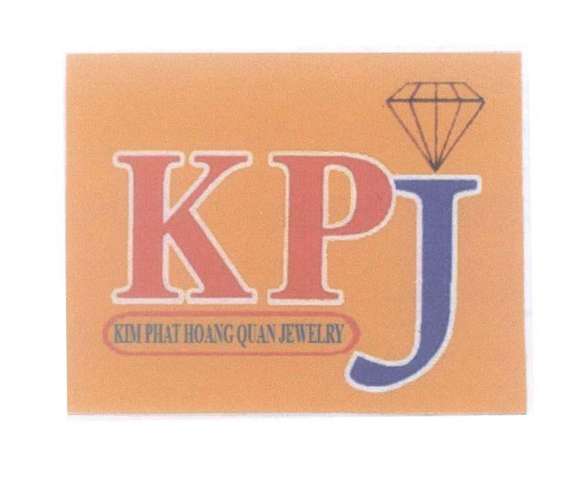 Mẫu nhãn hiệu KIM PHAT HOANG QUAN JEWELRY KPJ KP J