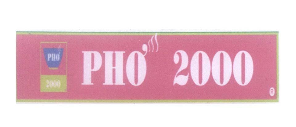 Mẫu nhãn hiệu Phở 2000