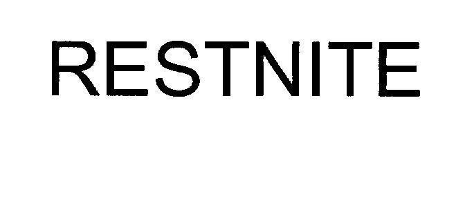 Mẫu nhãn hiệu RESTNITE