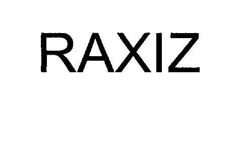 Mẫu nhãn hiệu RAXIZ