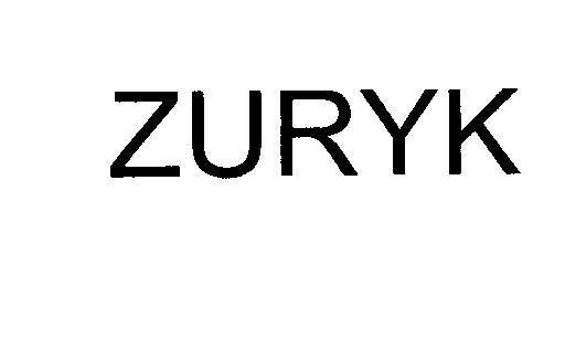 Mẫu nhãn hiệu ZURYK
