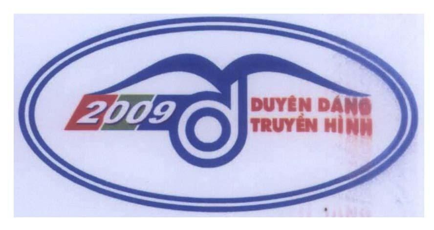 Mẫu nhãn hiệu D Duyên Dáng Truyền Hình 2009