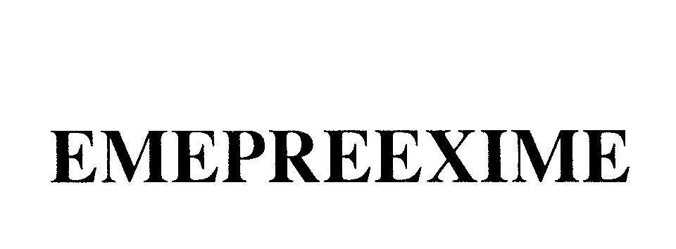 Mẫu nhãn hiệu EMEPREEXIME