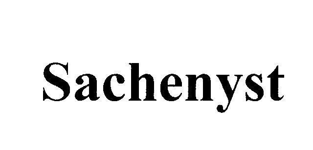 Mẫu nhãn hiệu Sachenyst