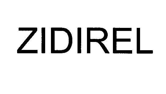Mẫu nhãn hiệu ZIDIREL