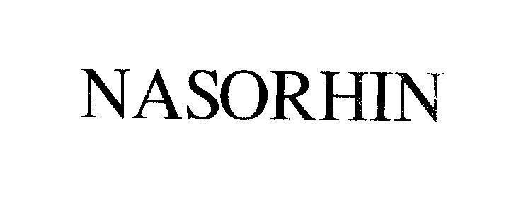 Mẫu nhãn hiệu NASORHIN