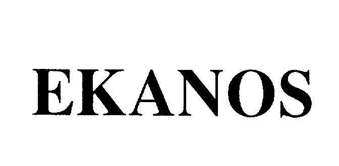 Mẫu nhãn hiệu EKANOS
