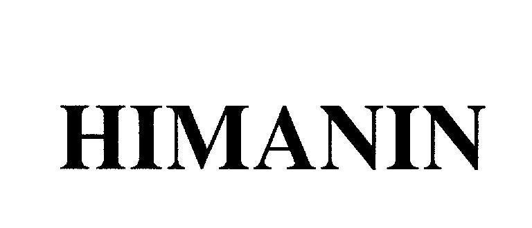 Mẫu nhãn hiệu HIMANIN