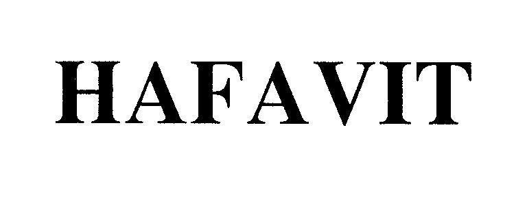 Mẫu nhãn hiệu HAFAVIT