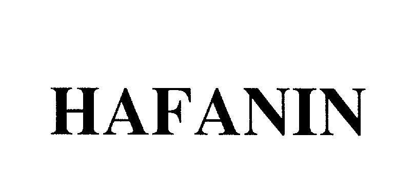Mẫu nhãn hiệu HAFANIN