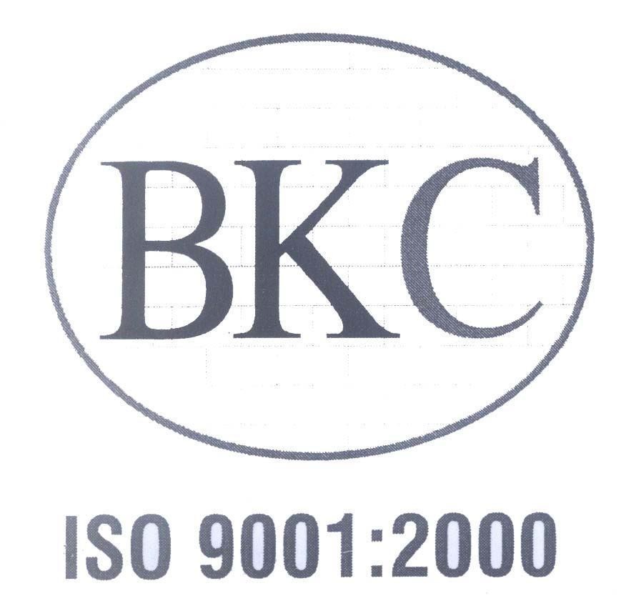 Mẫu nhãn hiệu BKC ISO 9001:2000