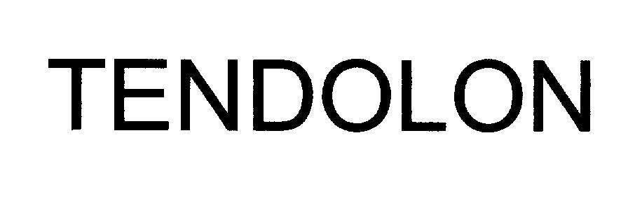 Mẫu nhãn hiệu TENDOLON